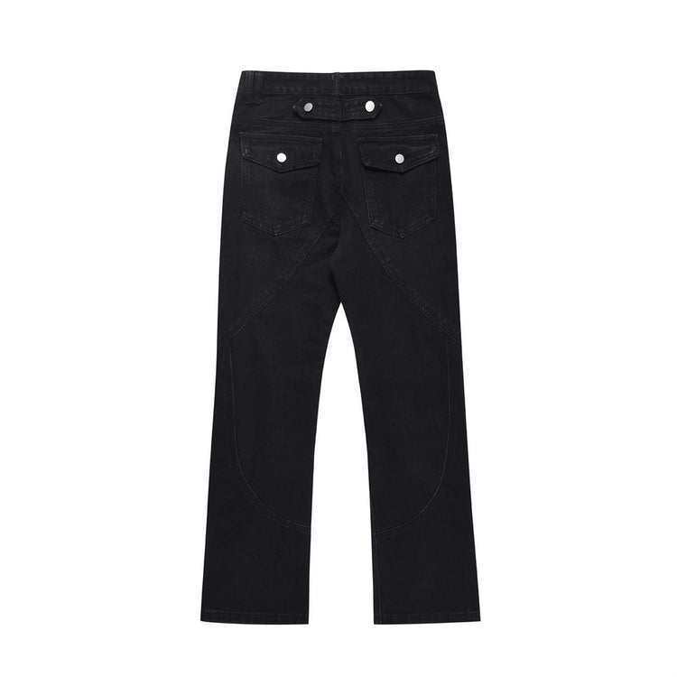 Fashion Personality Denim Trousers Men