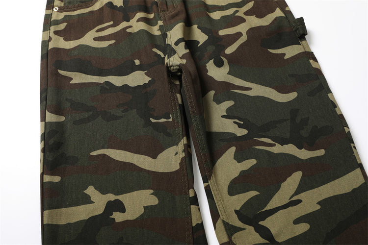 Fashion Camouflage Casual Trousers Men