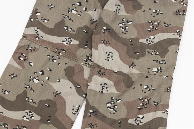 Camouflage Trousers Men Sports Straight Pants