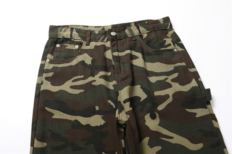 Fashion Camouflage Casual Trousers Men