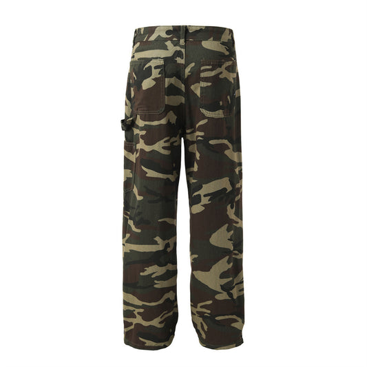 Fashion Camouflage Casual Trousers Men