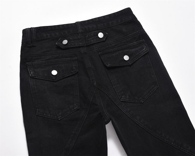 Fashion Personality Denim Trousers Men