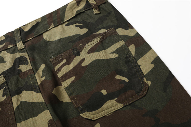 Fashion Camouflage Casual Trousers Men