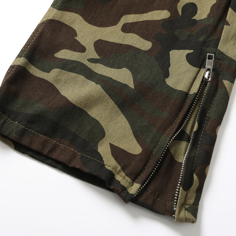 Fashion Camouflage Casual Trousers Men