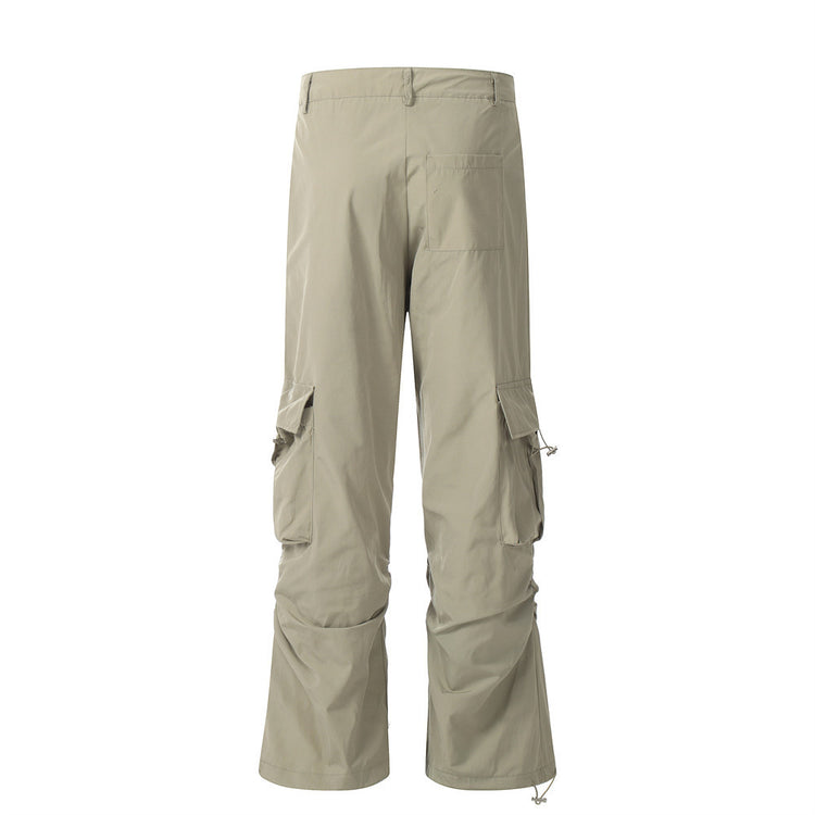 Pleated Workwear Casual Trousers For Men