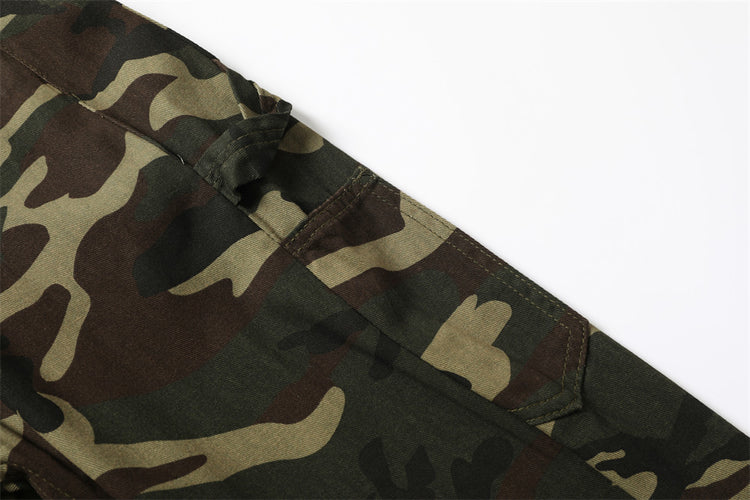 Fashion Camouflage Casual Trousers Men