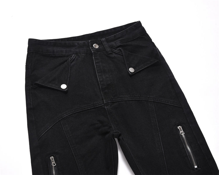 Fashion Personality Denim Trousers Men