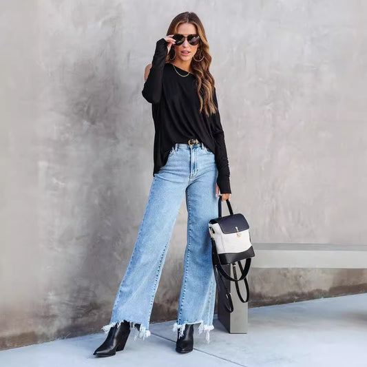 Fashion Casual Tassel Trousers For Women